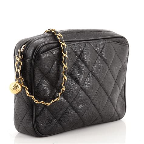 chanel vintage caviar camera bag